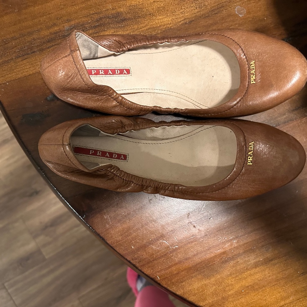 Prada ballet flats